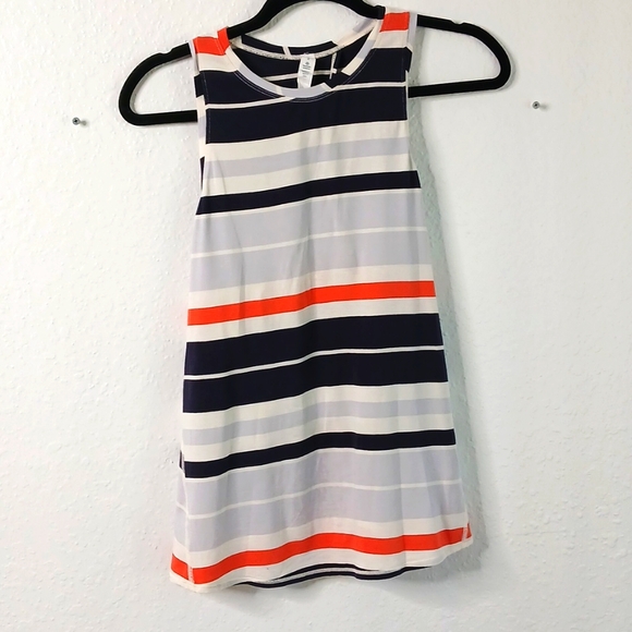Lululemon All Tied Up Tank Top Striped Size 2 - Picture 1 of 8